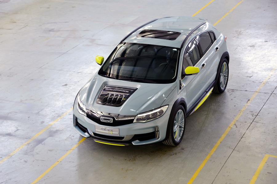  Qoros 3 QamFree Concept 2016 года  (фото 1 из 3)